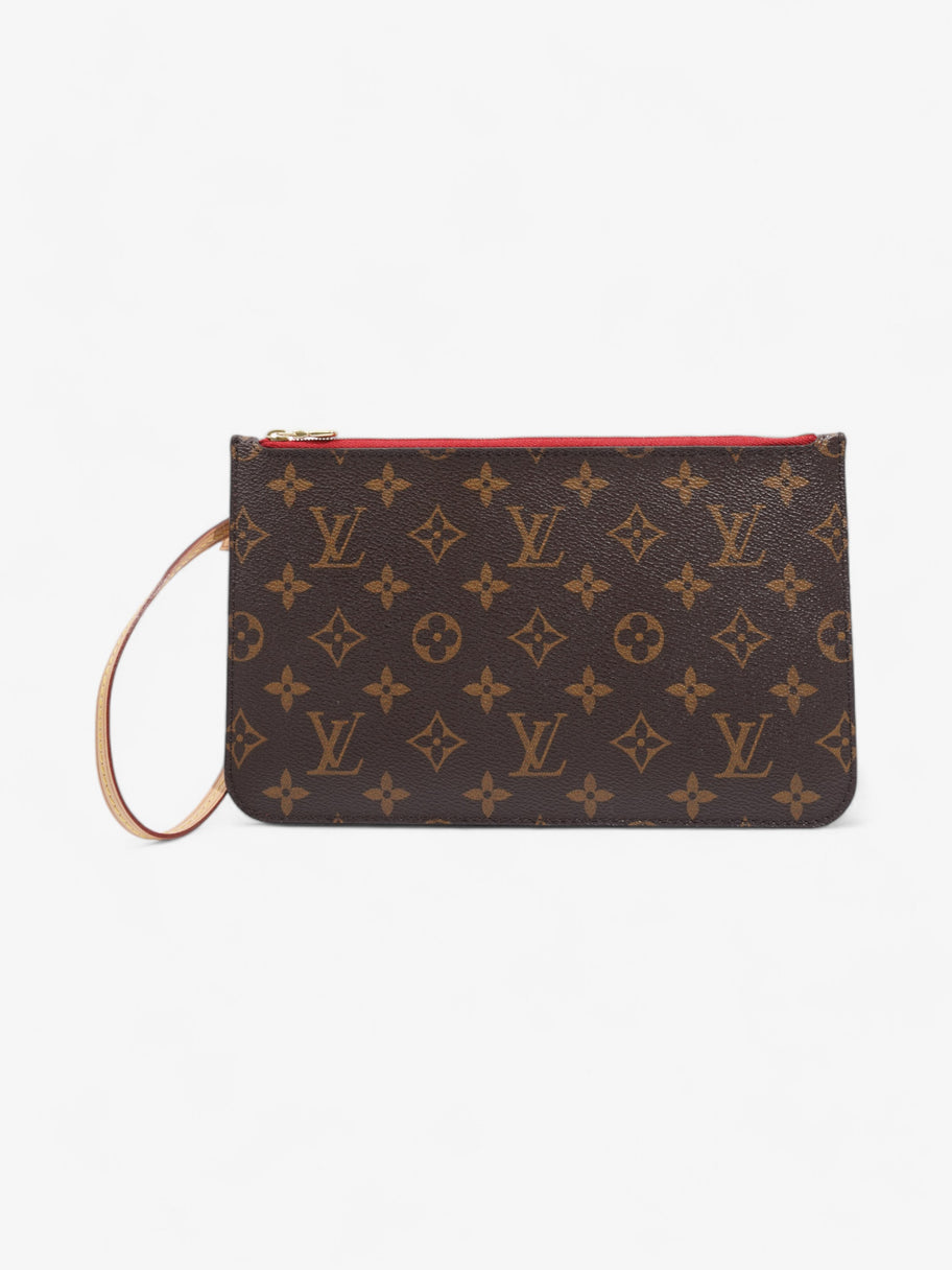 Louis Vuitton Neverfull Pouch Monogram Coated Canvas Image 1