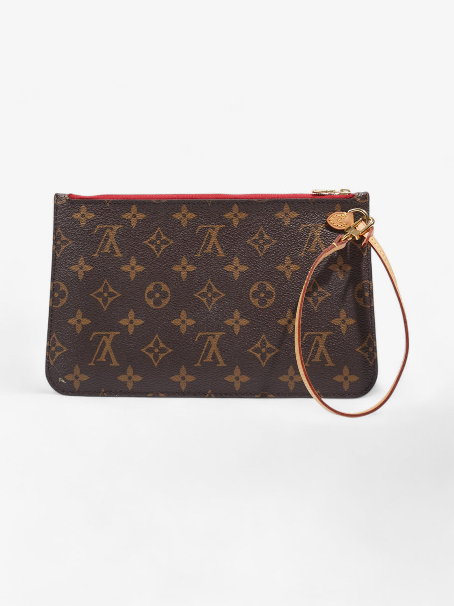 Louis Vuitton Neverfull Pouch Monogram Coated Canvas Image 3