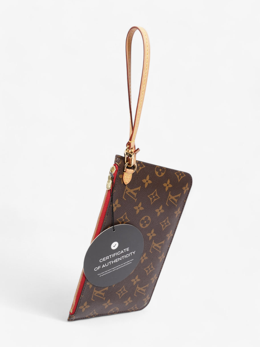 Louis Vuitton Neverfull Pouch Monogram Coated Canvas Image 8