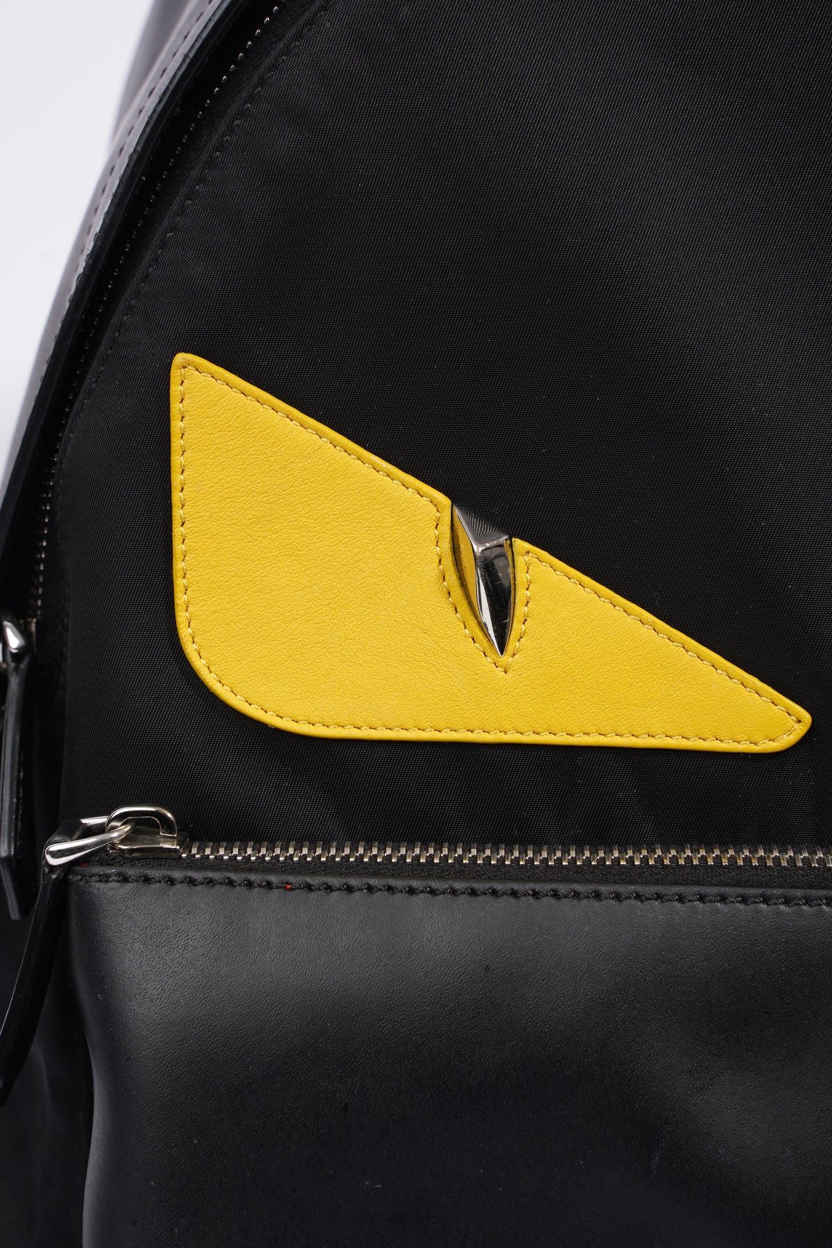 Fendi backpack yellow clearance eyes