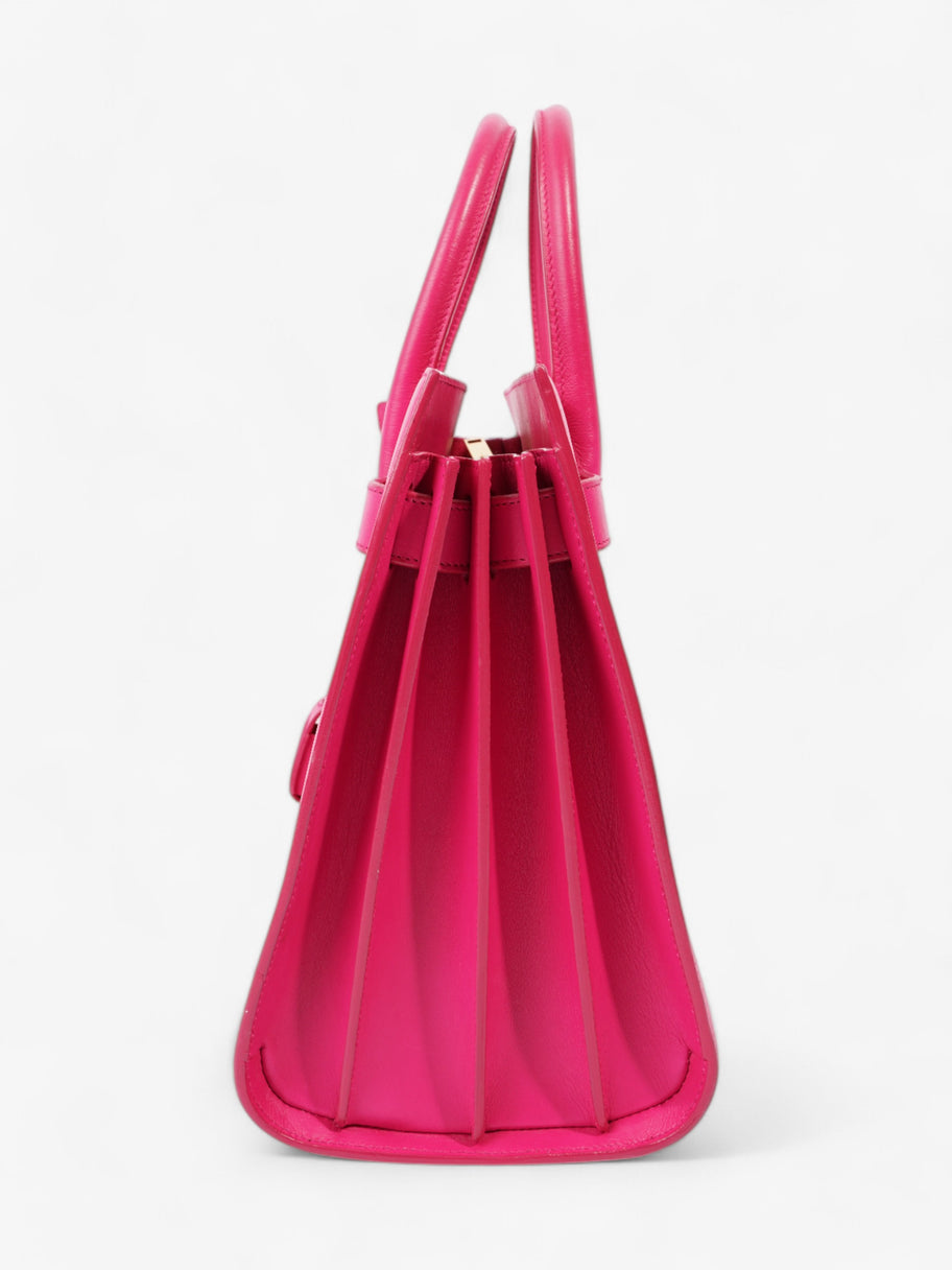 Saint Laurent Sac De Jour Hot Pink Calfskin Leather Small Image 3