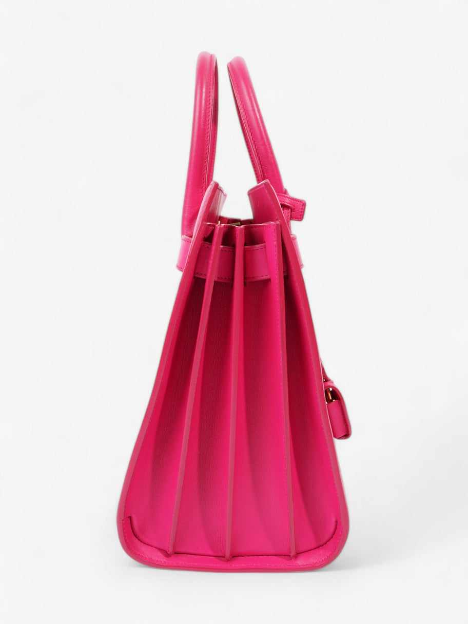 Saint Laurent Sac De Jour Hot Pink Calfskin Leather Small Image 5