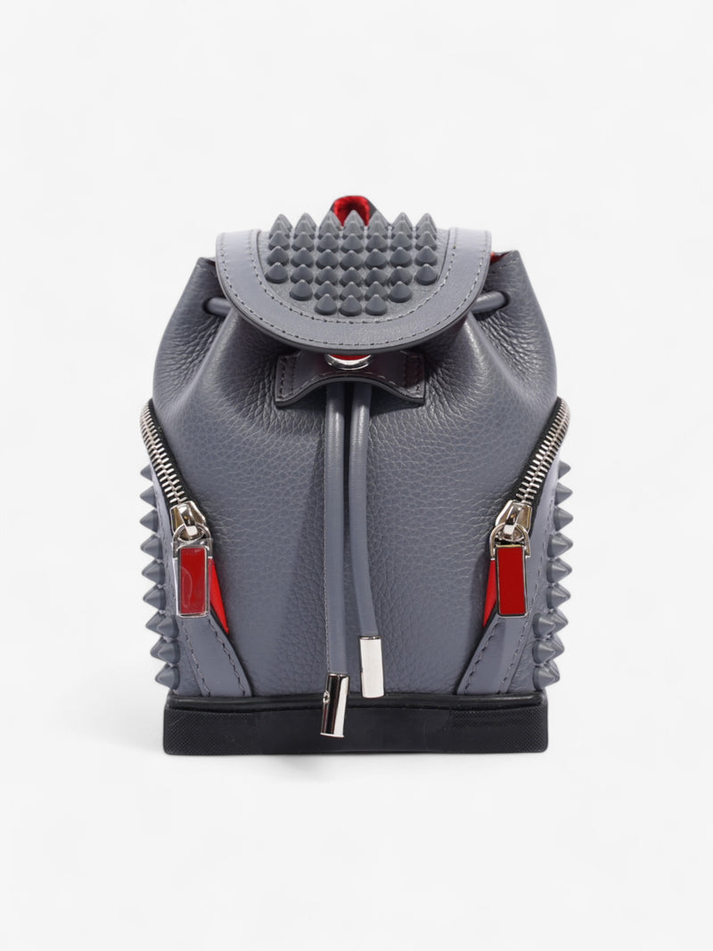  Christian Louboutin Explorafunk Grey / Black Calfskin Leather