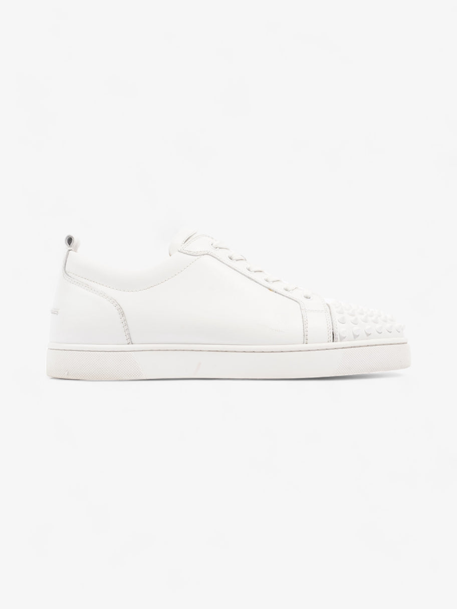 Louboutin junior spikes white best sale