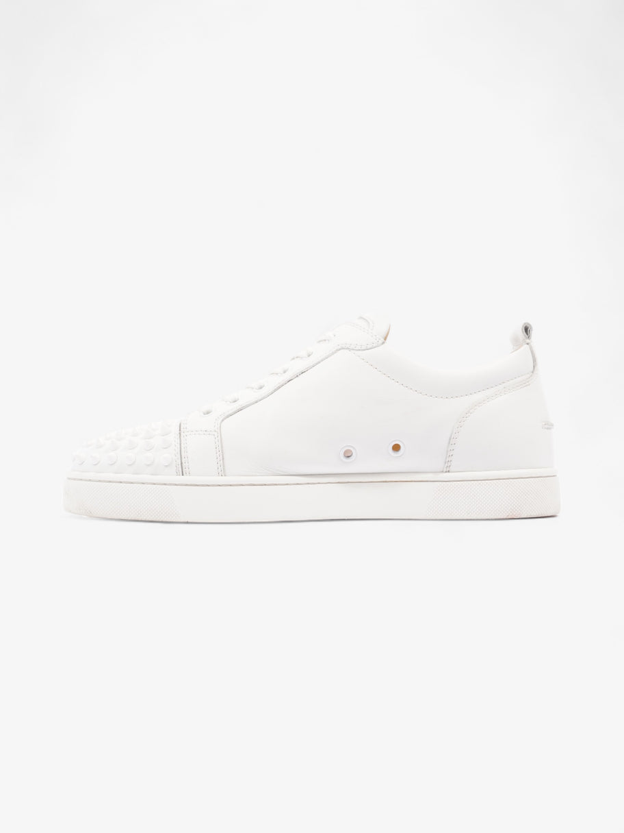 Christian Louboutin Louis Junior Spikes White Leather EU 42.5 UK 8.5 Image 3