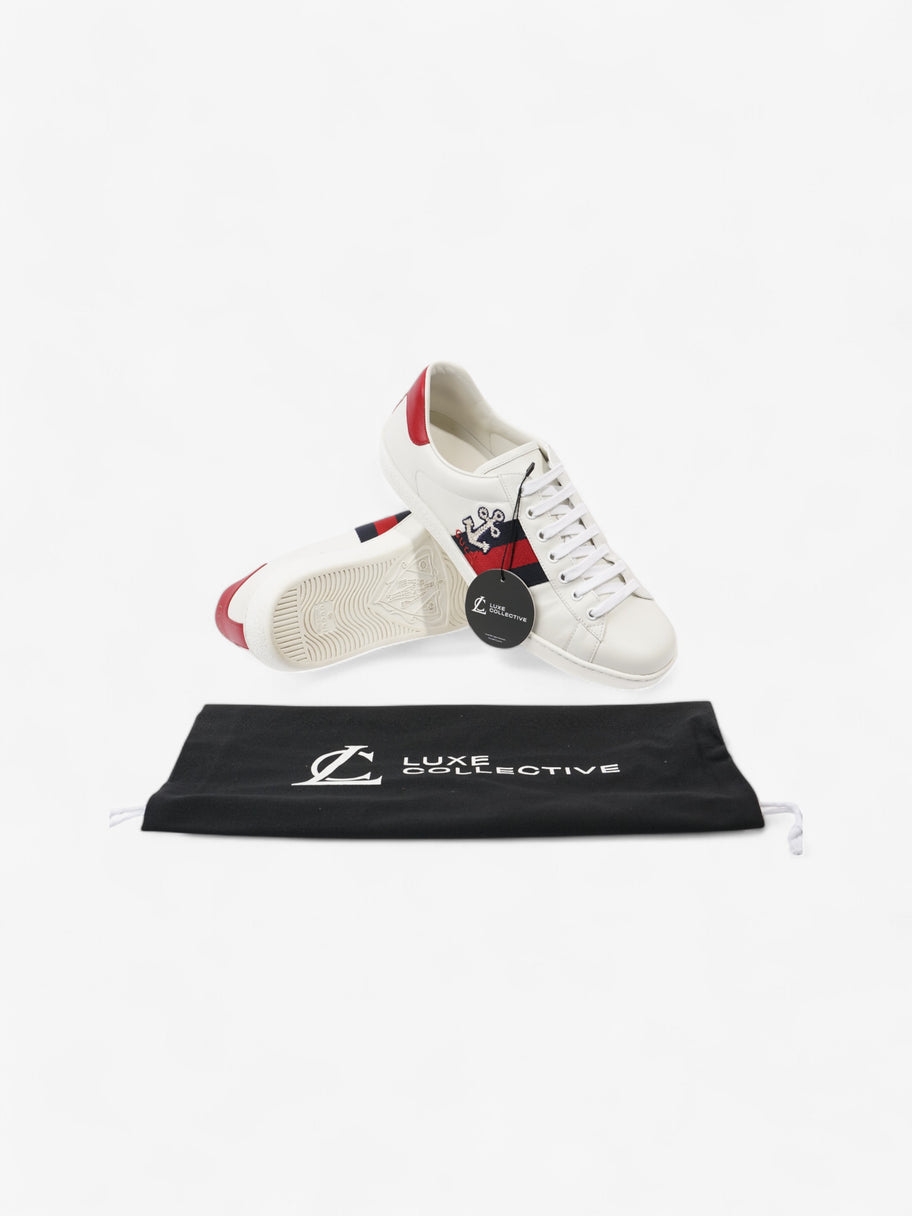 Gucci Ace Sneakers  White / Red / Blue Leather EU 43 UK 9 Image 10