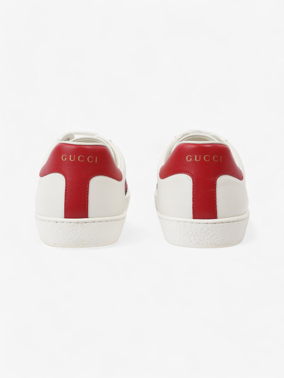 Gucci Ace Sneakers  White / Red / Blue Leather EU 43 UK 9 Image 6