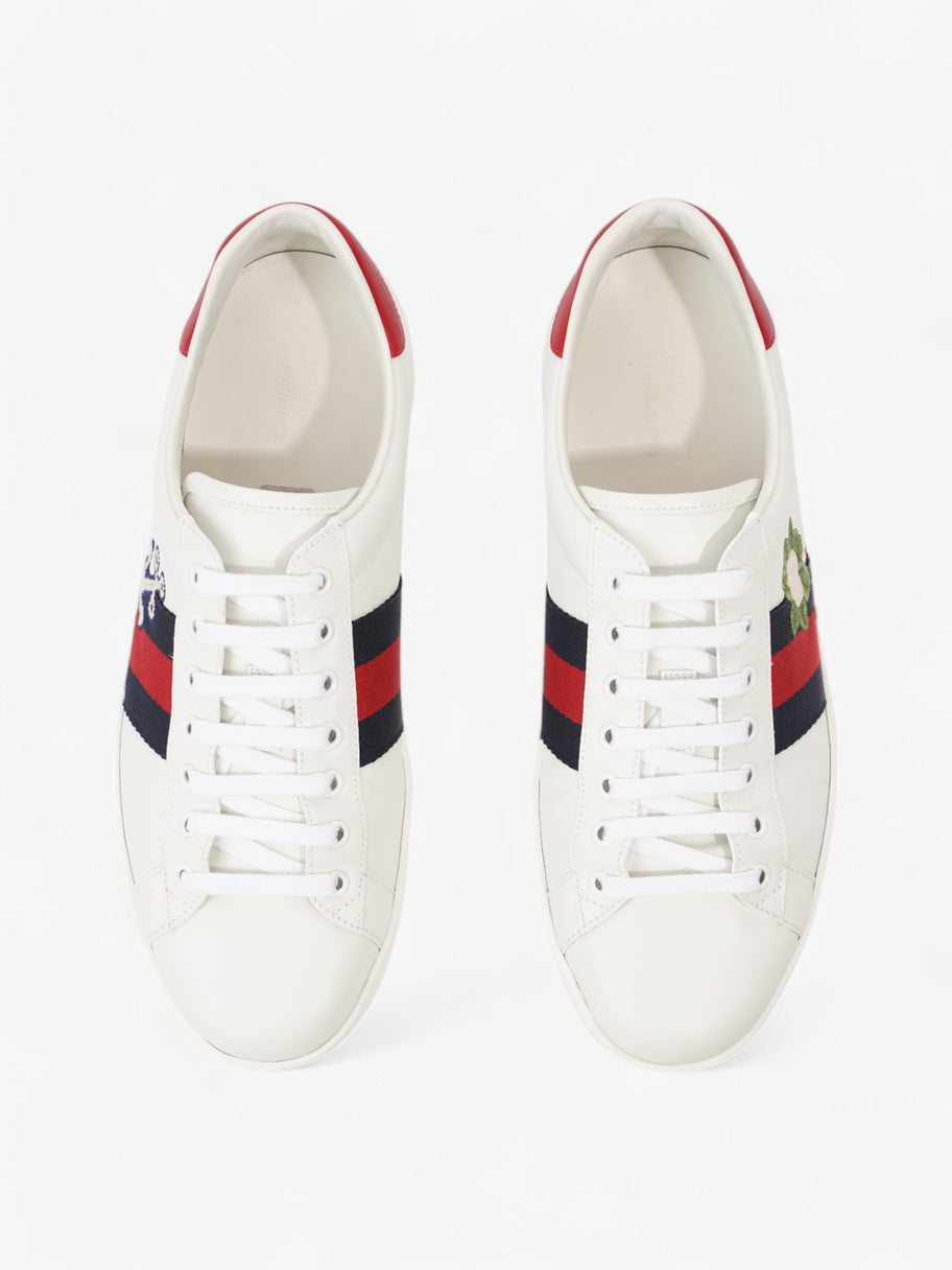 Gucci Ace Sneakers  White / Red / Blue Leather EU 43 UK 9 Image 8