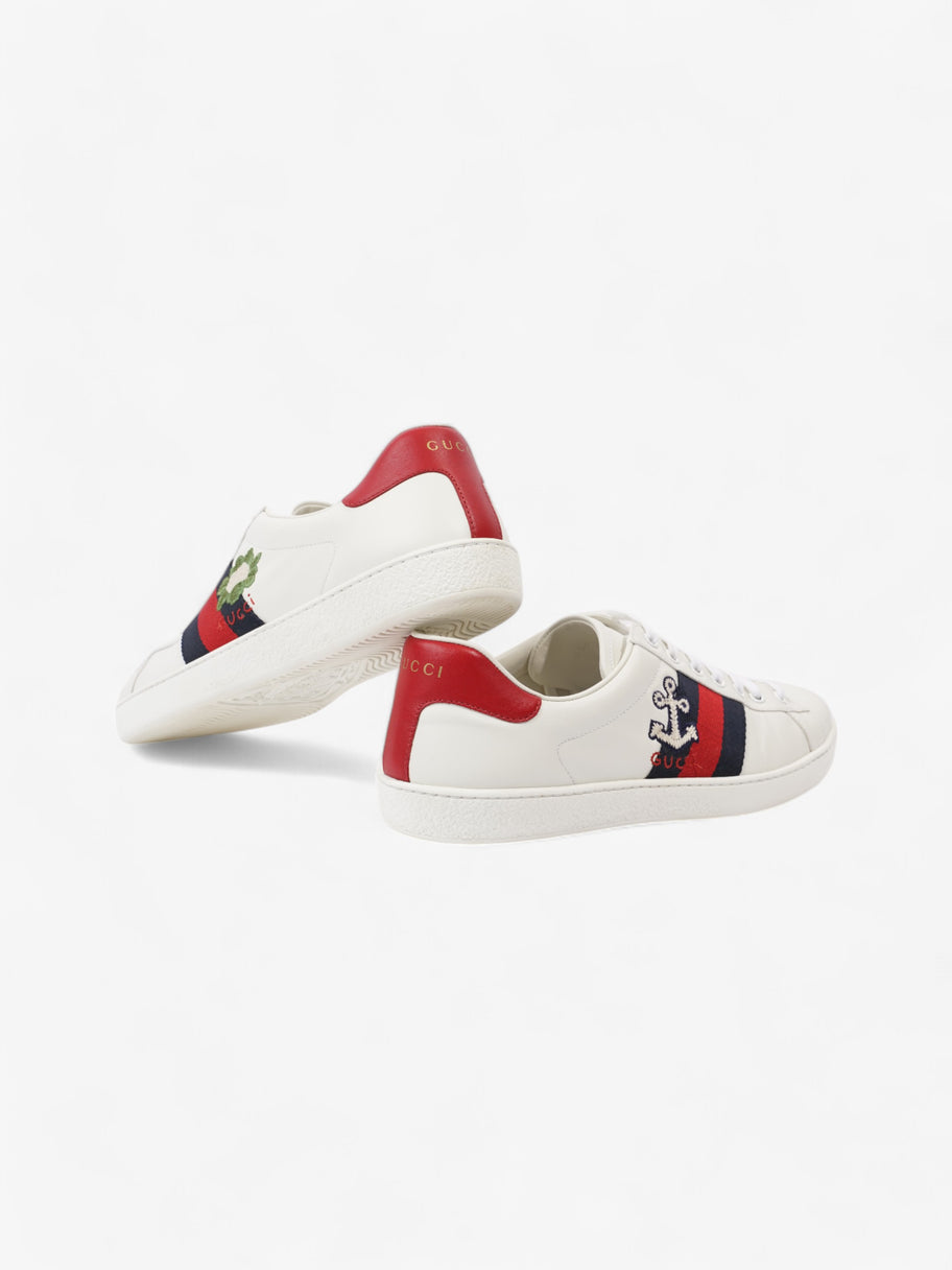 Gucci Ace Sneakers  White / Red / Blue Leather EU 43 UK 9 Image 9