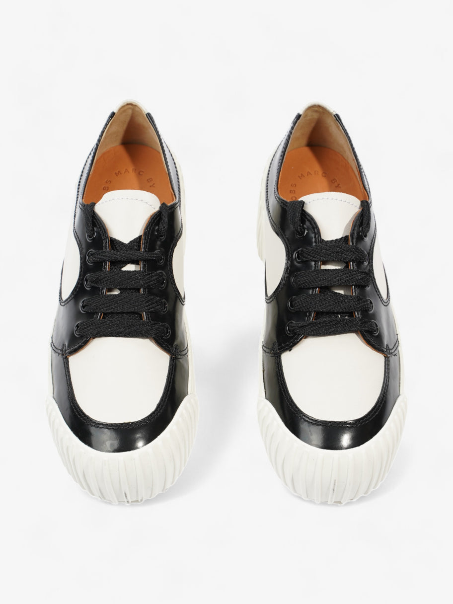 Marc Jacobs Court Sneakers White / Black Calfskin Leather EU 36 UK 3 Image 8