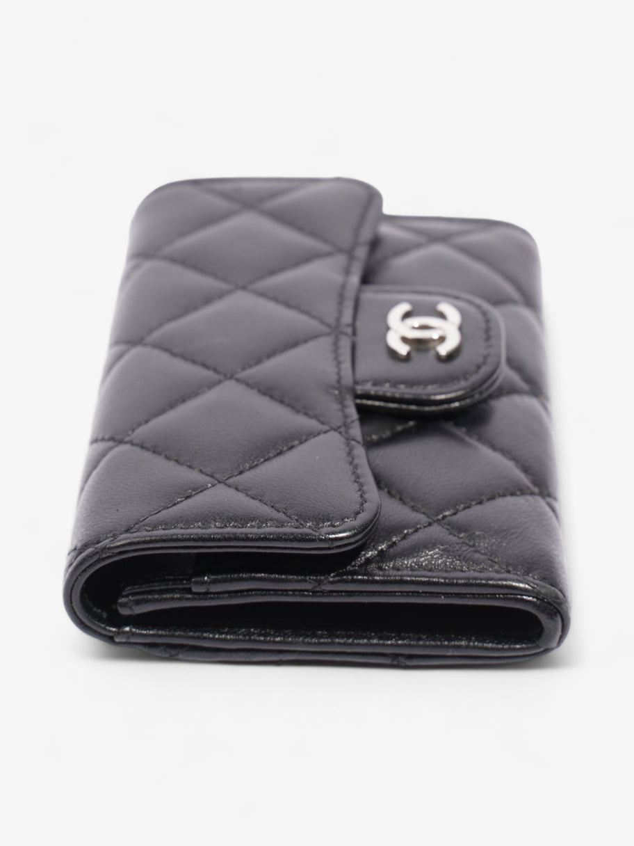 Chanel Classical Card Holder Black Lambskin Leather Image 4