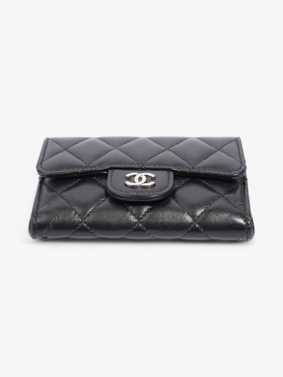 Chanel Classical Card Holder Black Lambskin Leather Image 5