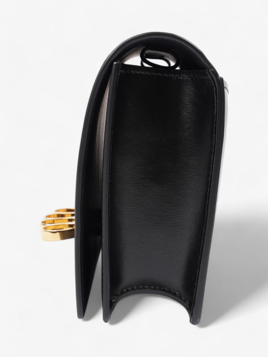 Alexander McQueen The Four Ring Bag Black Leather Image 3