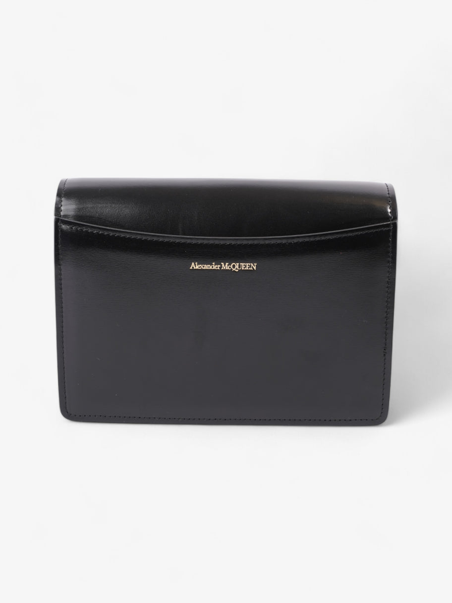 Alexander McQueen The Four Ring Bag Black Leather Image 4