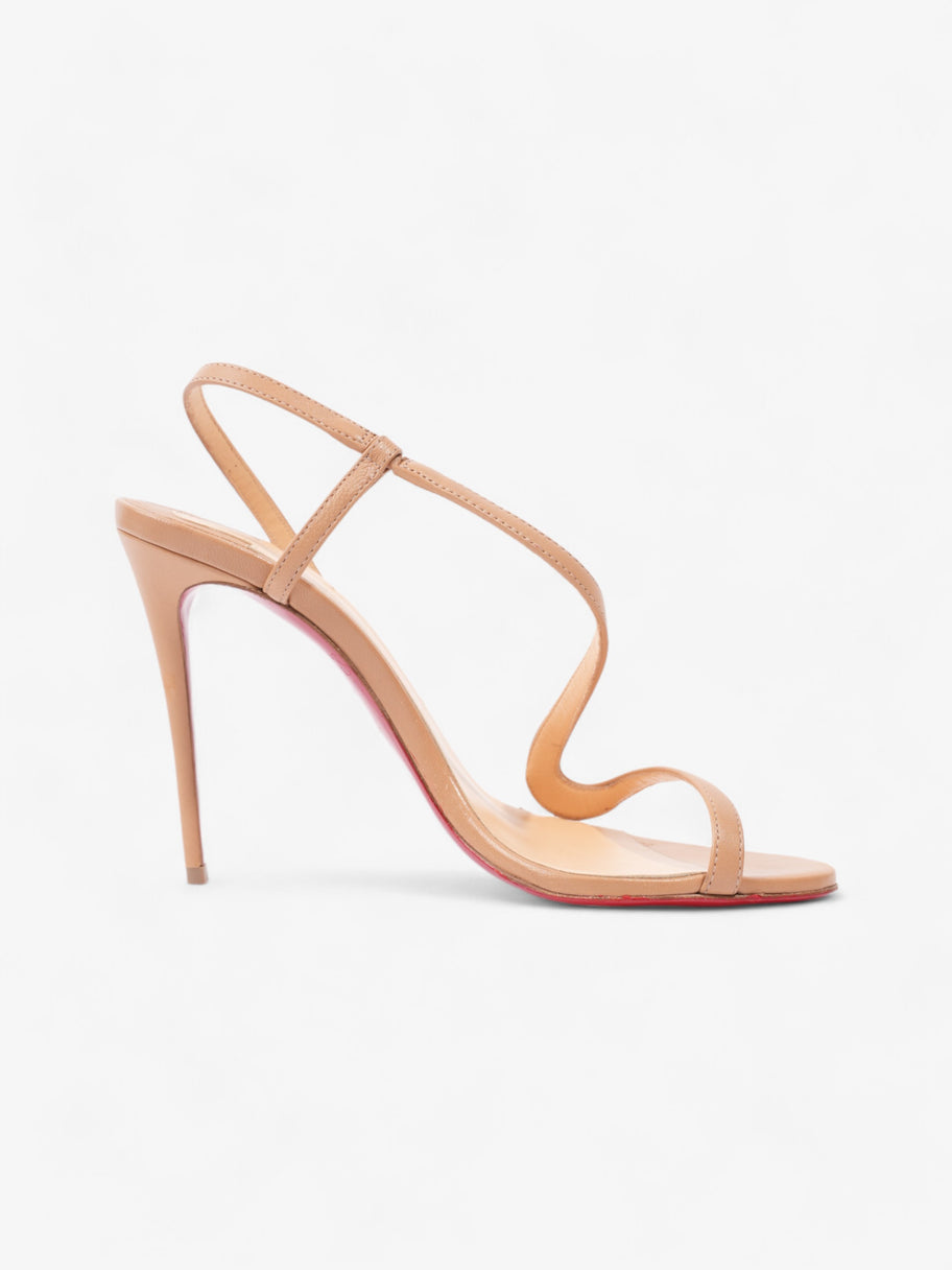 Christian Louboutin Rosalie Heels 100 Nude Leather EU 37 UK 4 Image 4