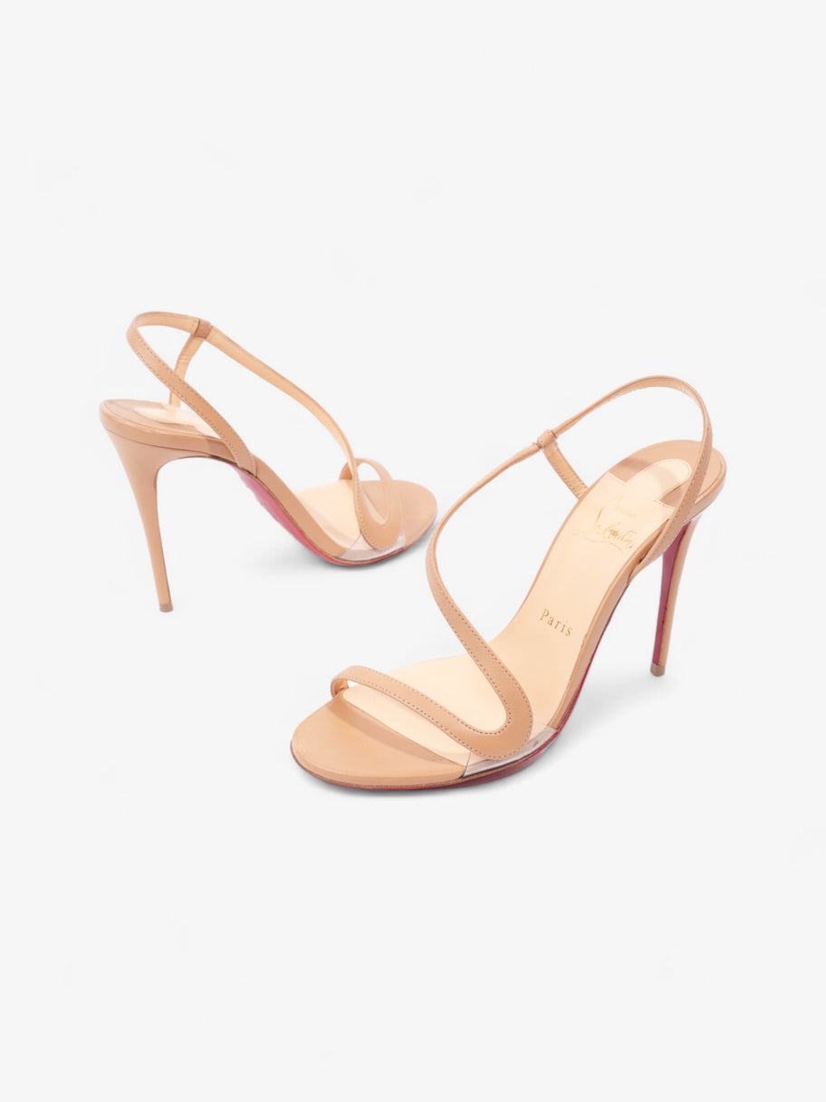 Christian Louboutin Rosalie Heels 100 Nude Leather EU 37 UK 4 Image 9