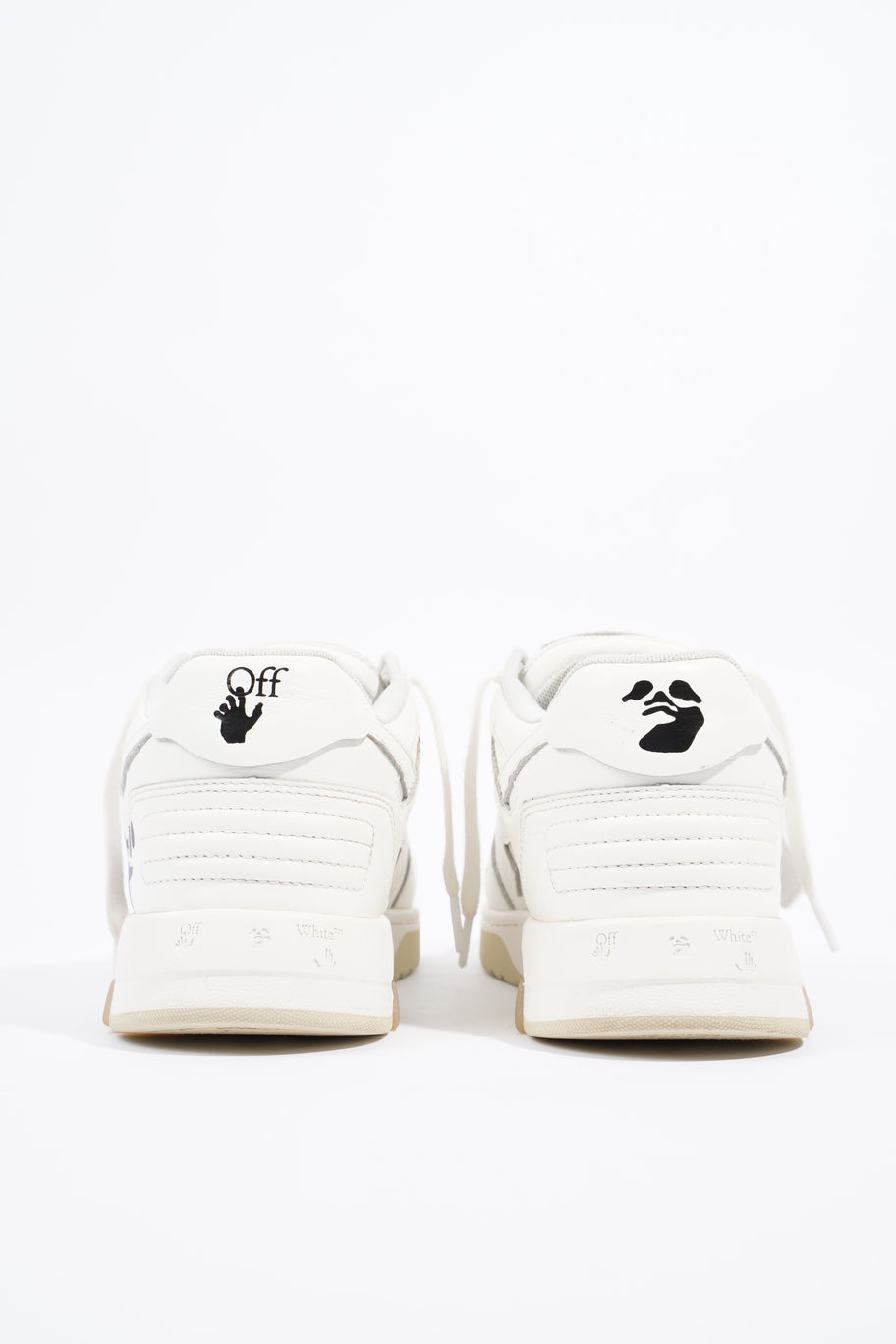 Off White Out Of Office White / Black Leather EU 38 UK 5 Image 6