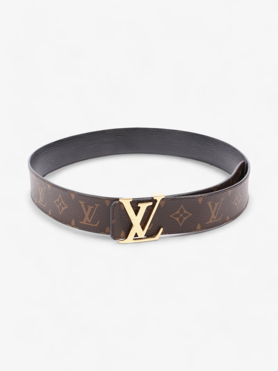 Louis Vuitton LV Reversible Belt Monogram / Black Coated Canvas 90cm 36