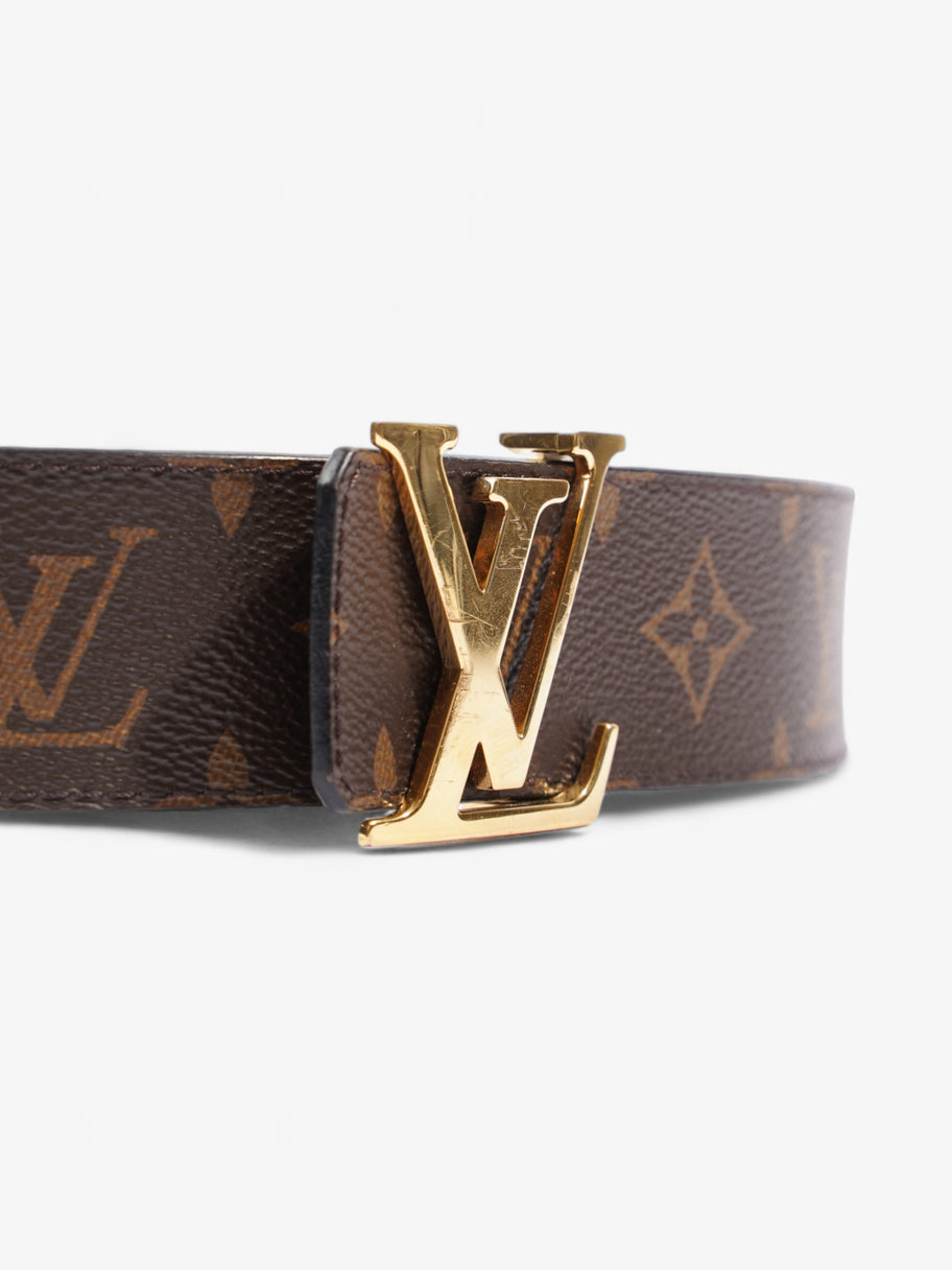 Louis Vuitton LV Reversible Belt Monogram / Black Coated Canvas 90cm 36