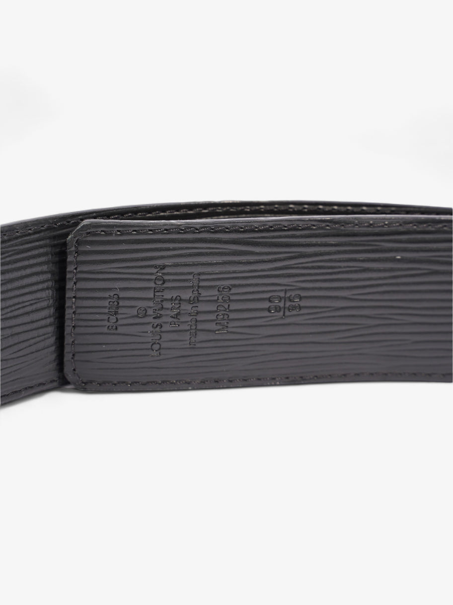 Louis Vuitton LV Reversible Belt Monogram / Black Coated Canvas 90cm 36