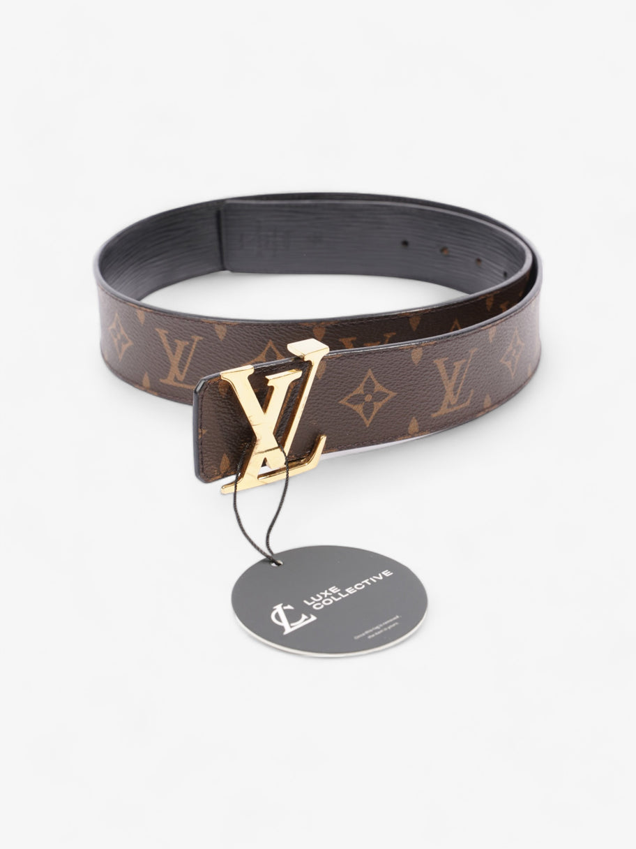 Louis Vuitton LV Reversible Belt Monogram / Black Coated Canvas 90cm 36