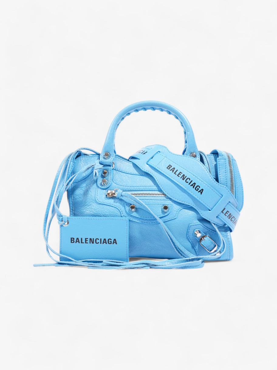 Balenciaga City Bag Sky Blue Leather Mini Image 1