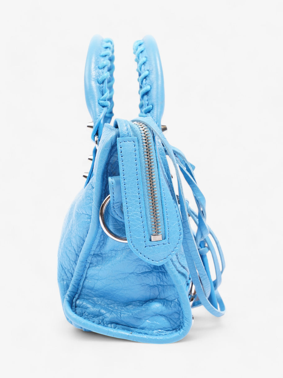 Balenciaga City Bag Sky Blue Leather Mini Image 5