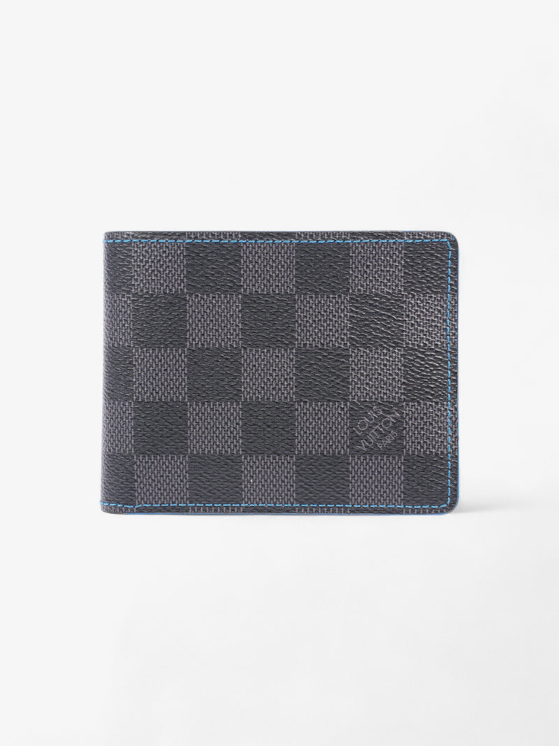  Louis Vuitton Slender Wallet Damier Graphite Coated Canvas