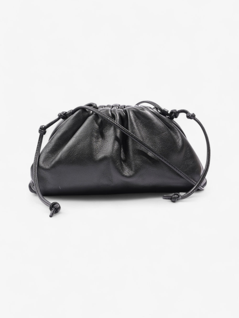 Bottega Veneta Pouch Bag Black Nappa Leather Mini Image 1