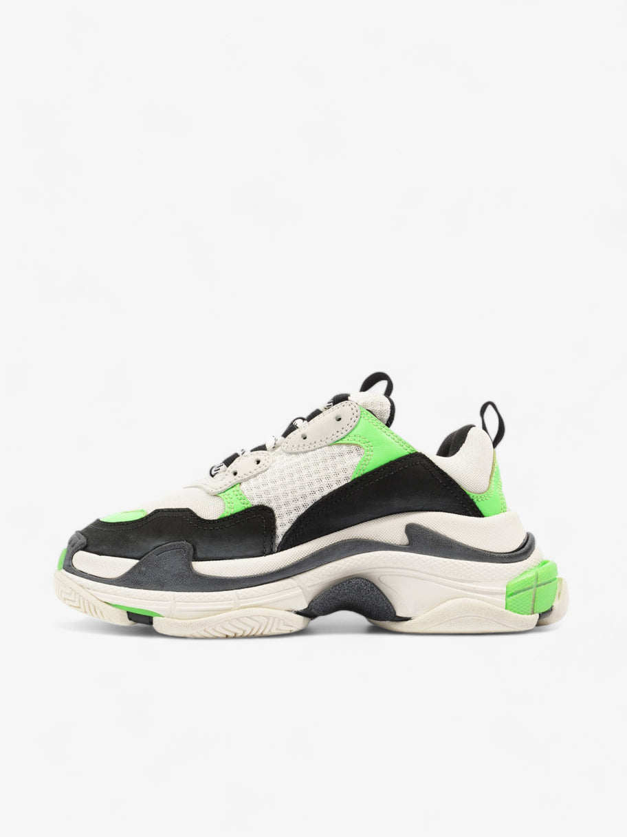 Triple S White / Black / Green Mesh EU 37 UK 4 Image 3