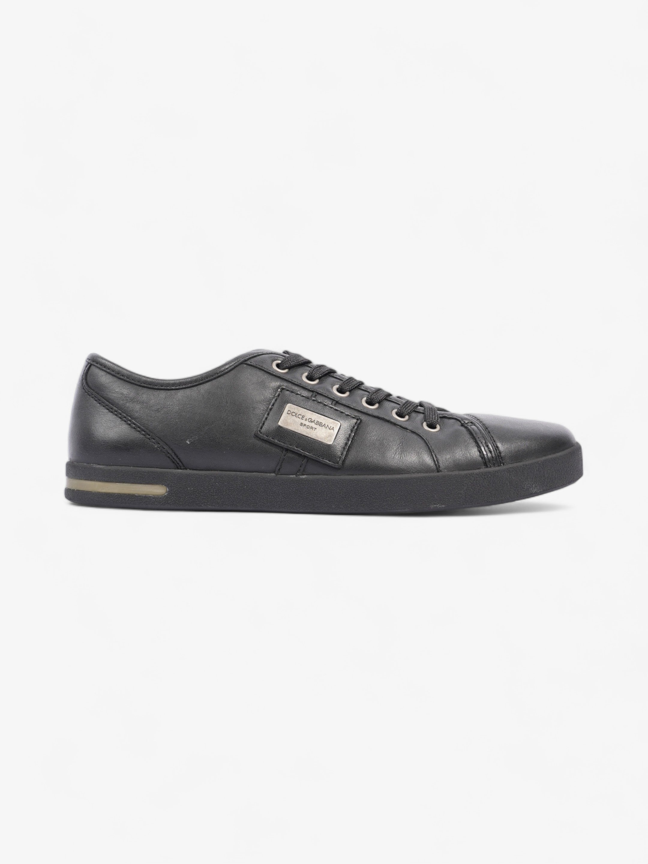 Dolce and gabbana sneakers black and white on sale