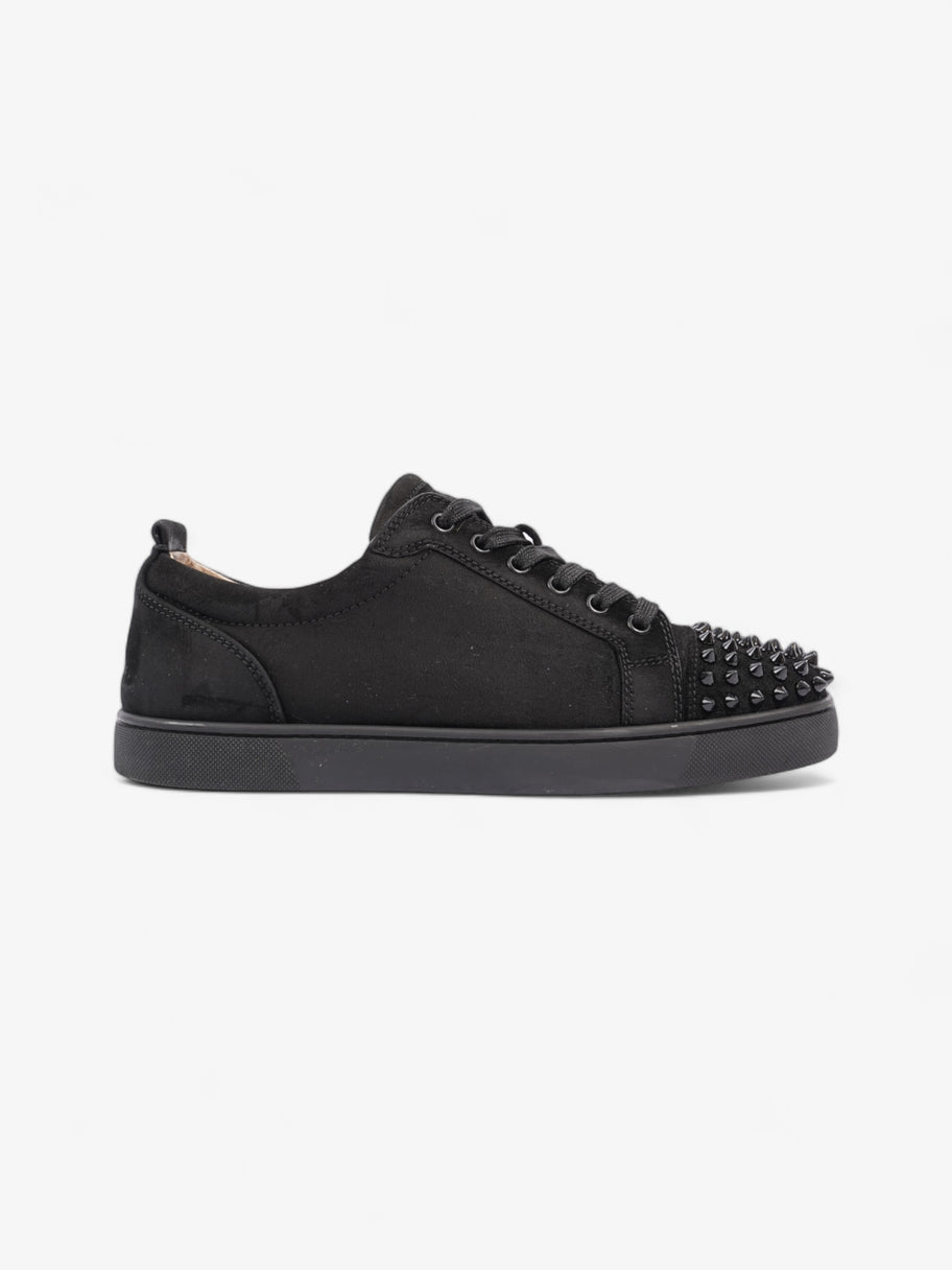 Christian Louboutin Lou Junior Spikes Black Suede Image 1