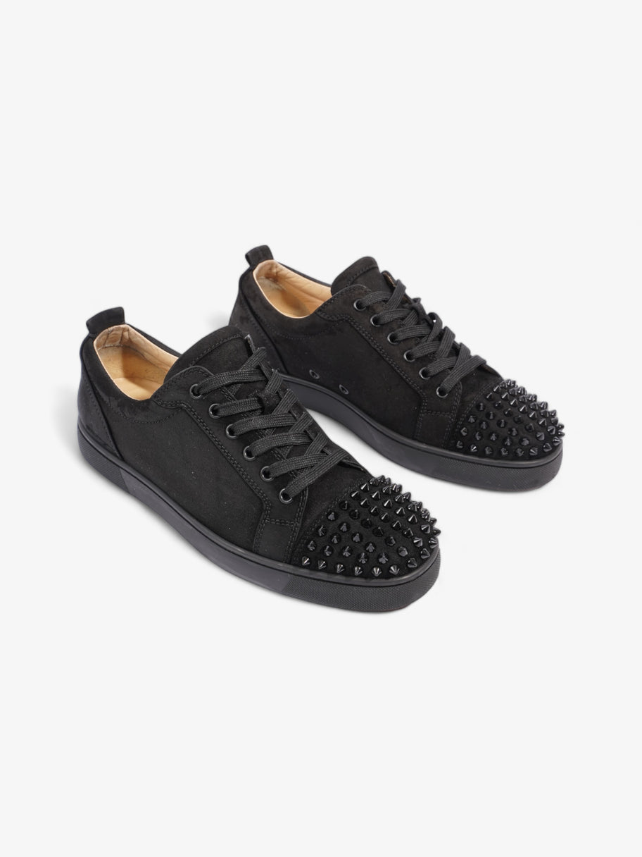 Christian Louboutin Lou Junior Spikes Black Suede Image 2