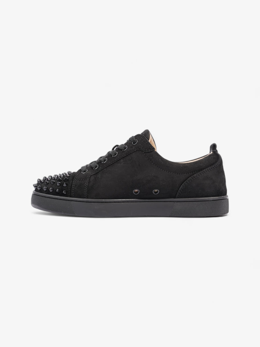 Christian Louboutin Lou Junior Spikes Black Suede Image 3