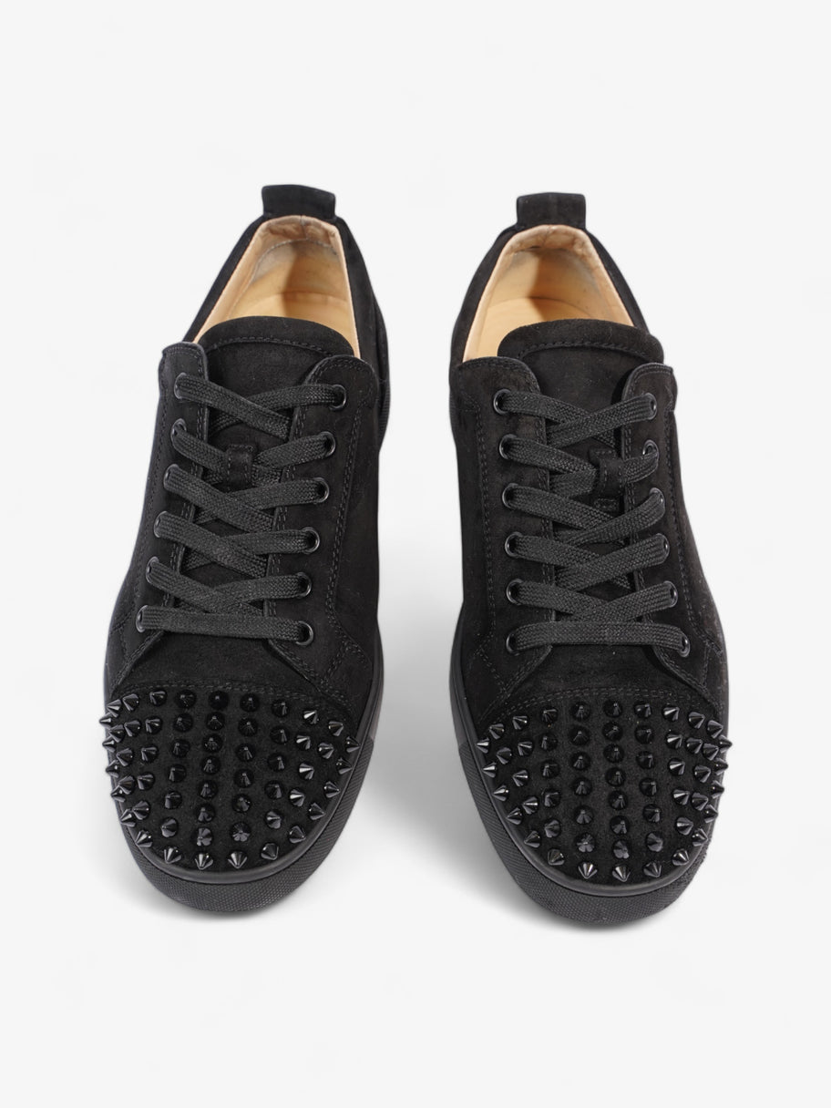 Christian Louboutin Lou Junior Spikes Black Suede Image 8