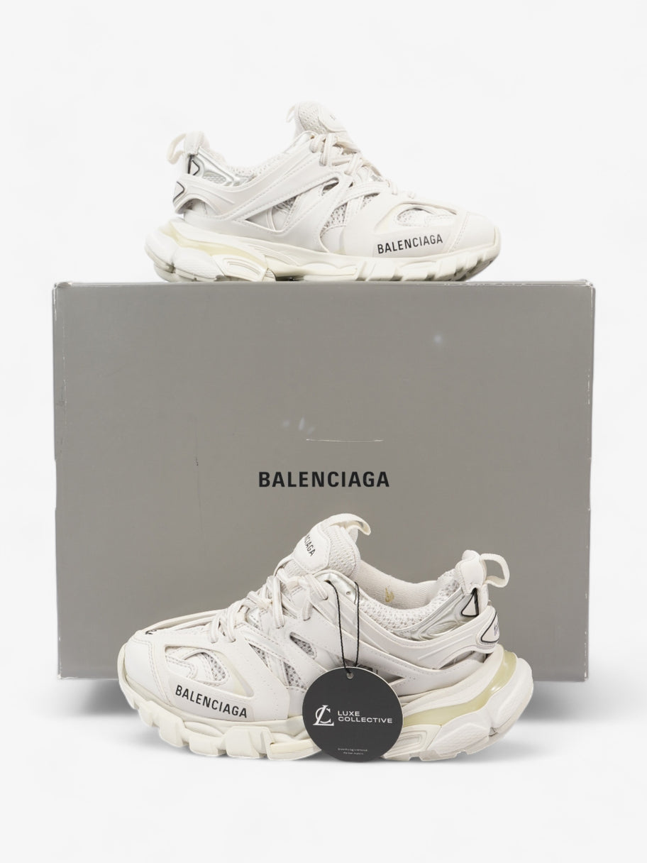 Balenciaga Track Sneakers White Mesh EU 34 UK 1 Luxe Collective