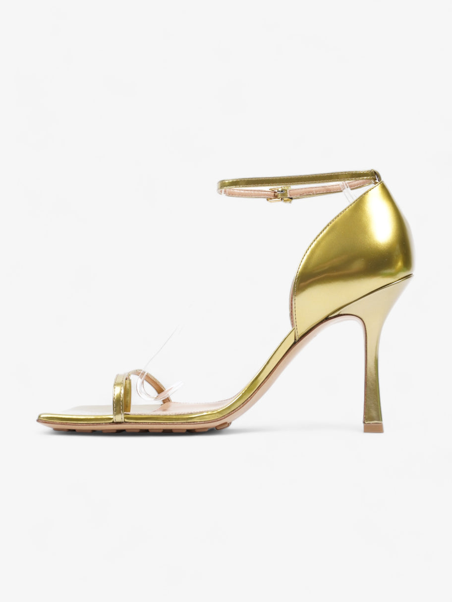 Stretch Strap Sandal 90 Gold Leather EU 39.5 UK 6.5 Image 3