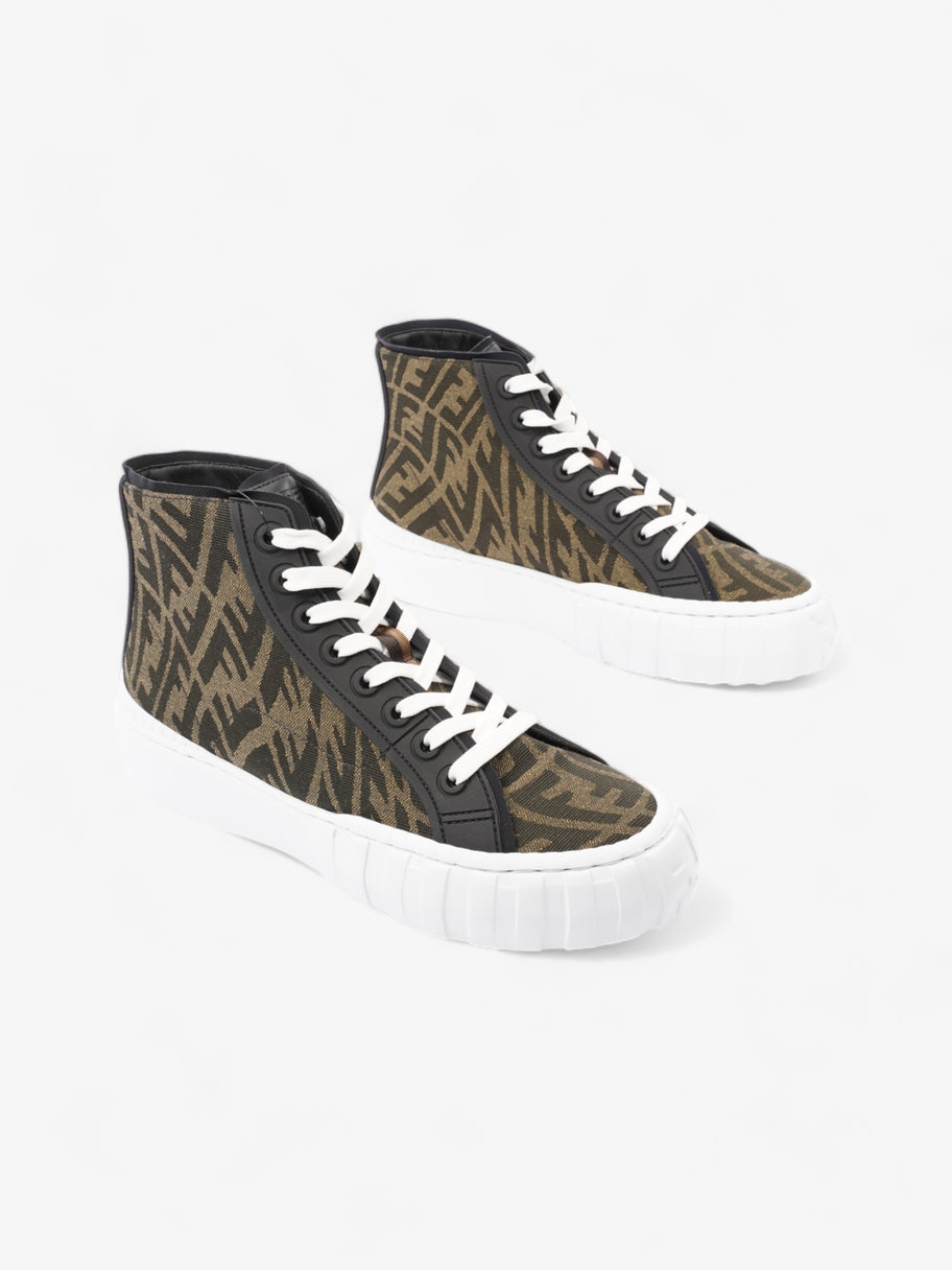 Fendi FF Vertigo High Top Monogram Suede EU 41 UK 7 Luxe Collective