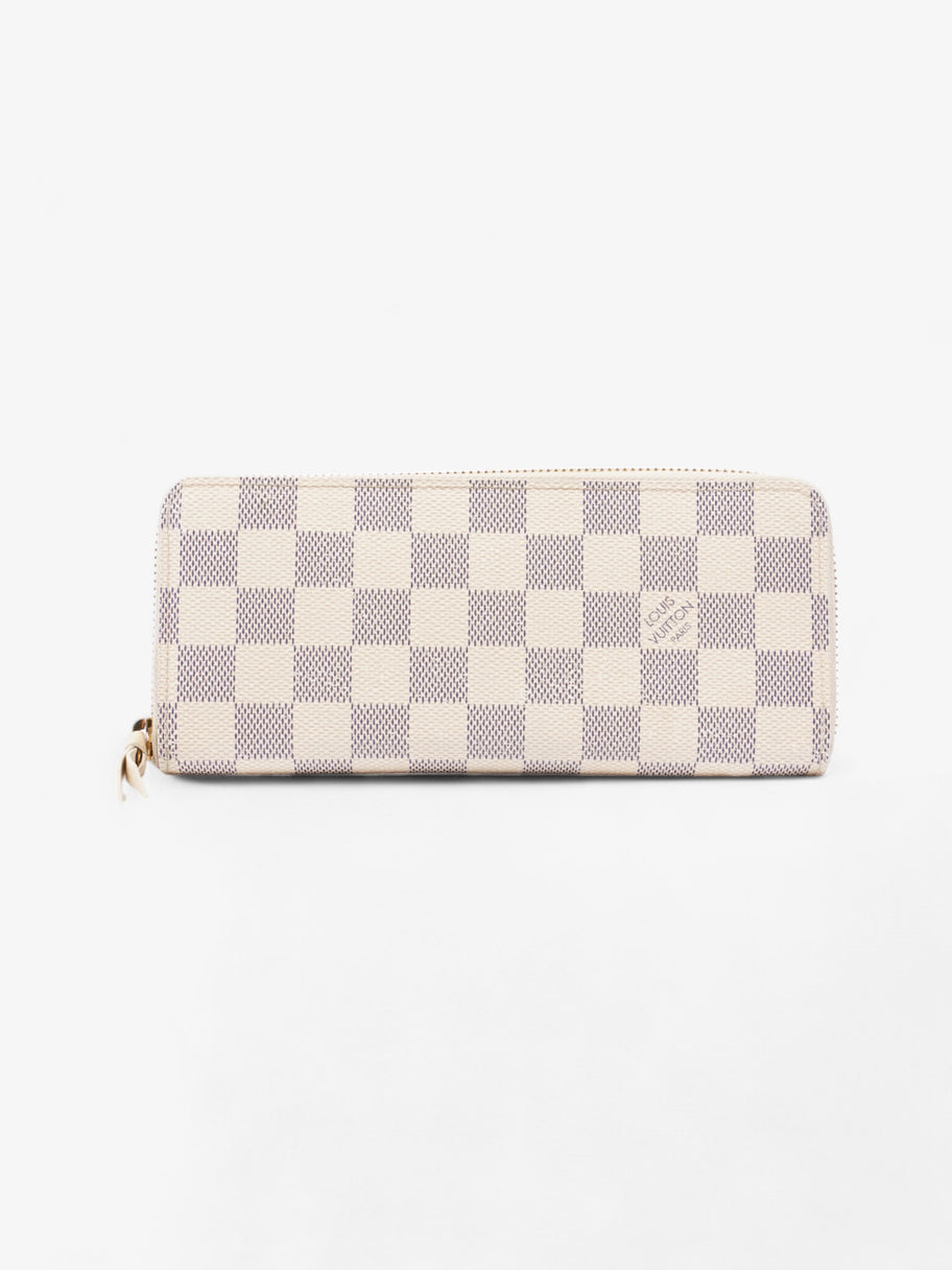 Louis Vuitton Clemence Damier Azur / Gold Coated Canvas Image 1