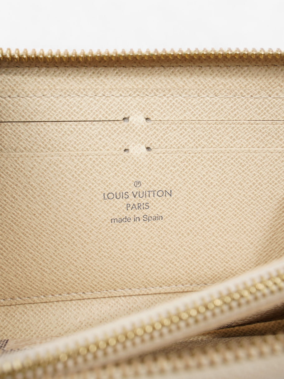 Louis Vuitton Clemence Damier Azur / Gold Coated Canvas Image 5