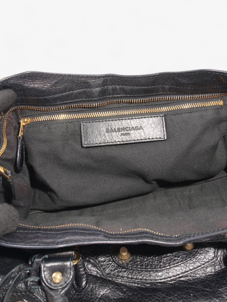 Balenciaga City Bag Black Leather Medium Image 8