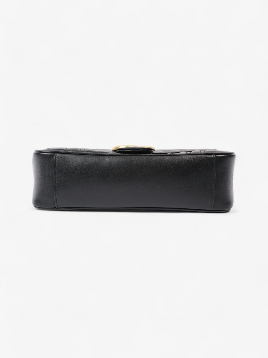 Gucci Marmont Flap Black Matelasse Leather Small Image 6