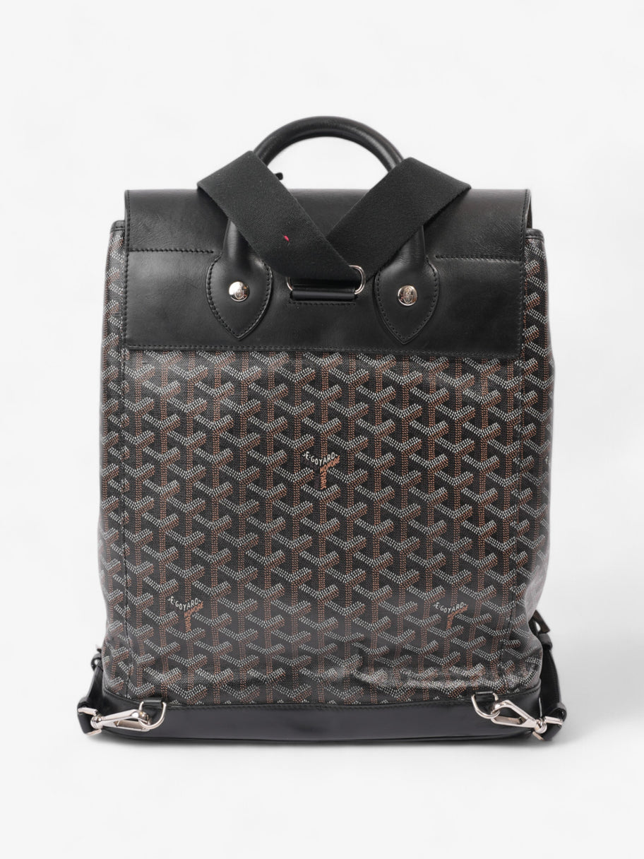 Goyard Alpin Black / Orange Calfskin Leather MM Image 4