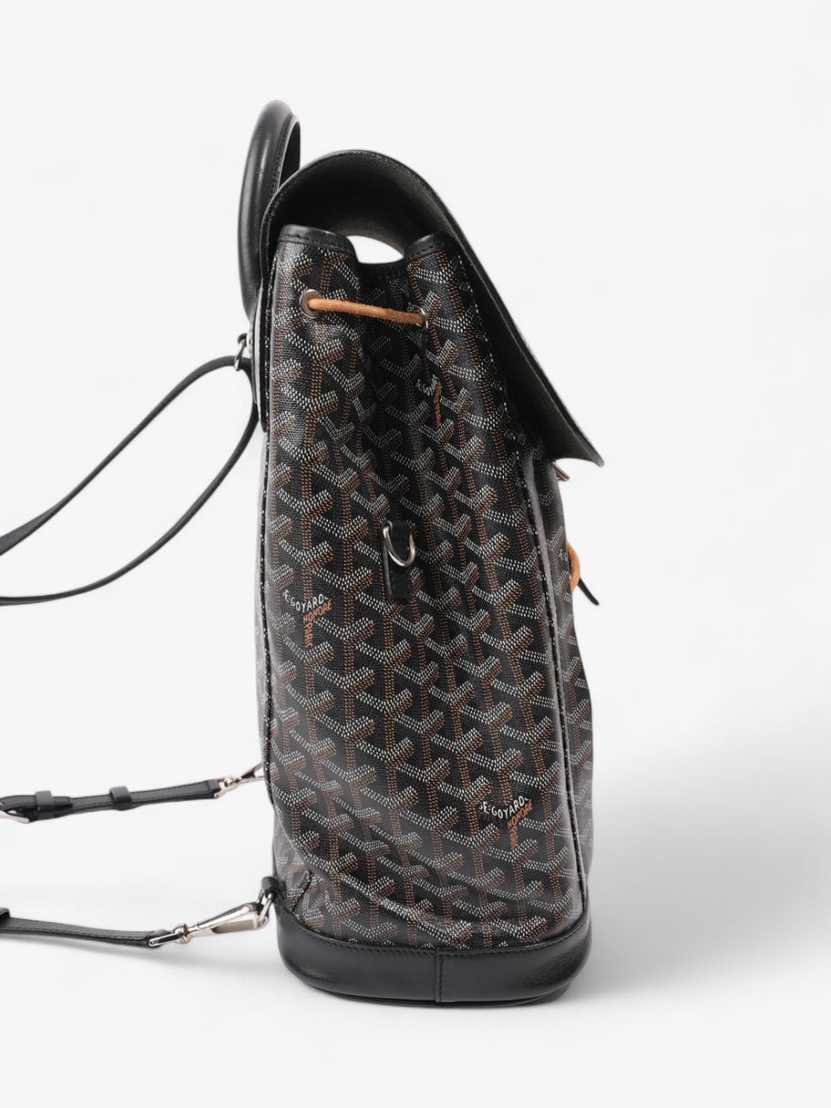 Goyard Alpin Black / Orange Calfskin Leather MM Image 5