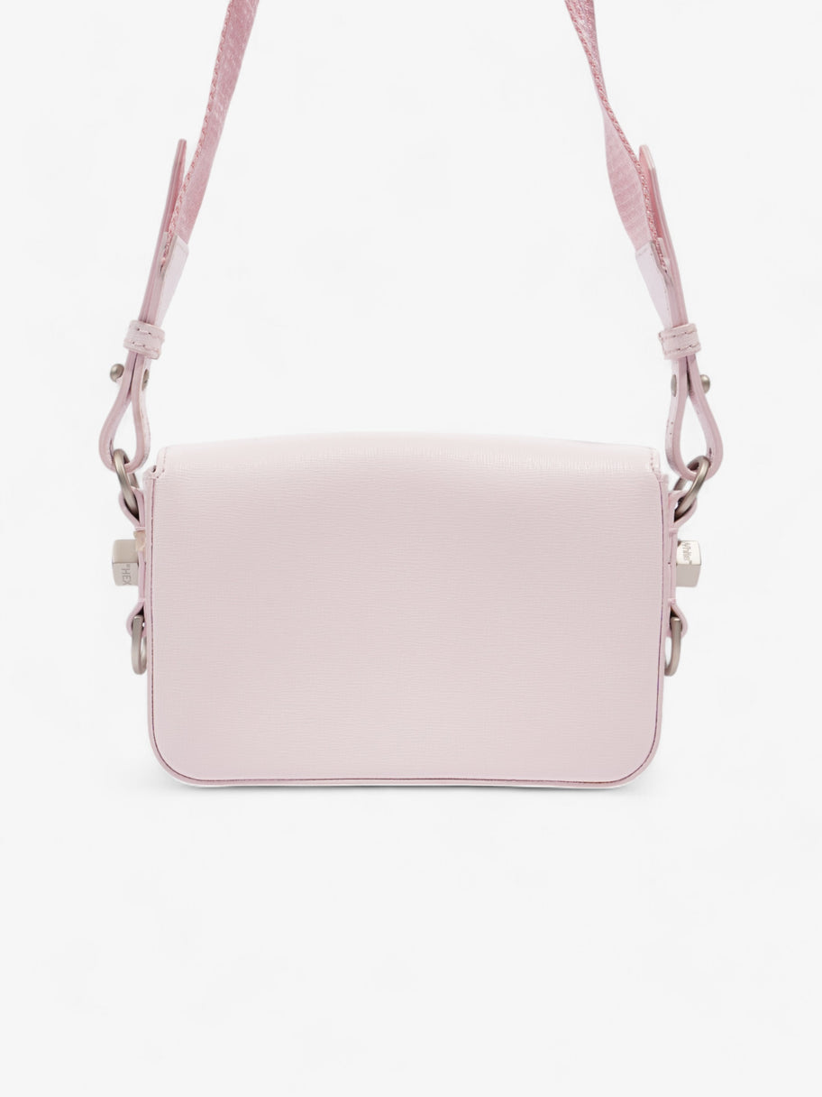 Off White Binder Clip Bag Baby Pink Leather Mini Image 4