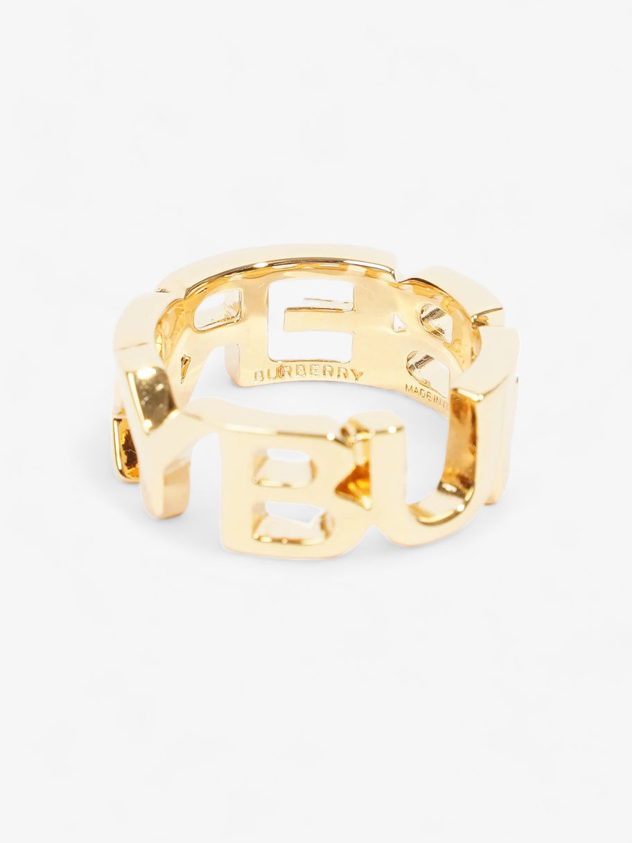 Logo Ring Gold Base Metal 54 Image 3