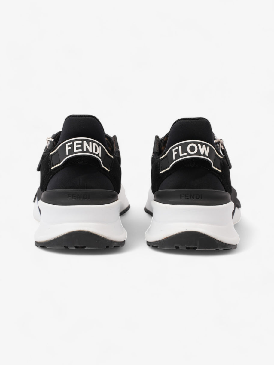 Fendi Flow Sneakers Black / White Canvas EU 38 UK 5 Image 6