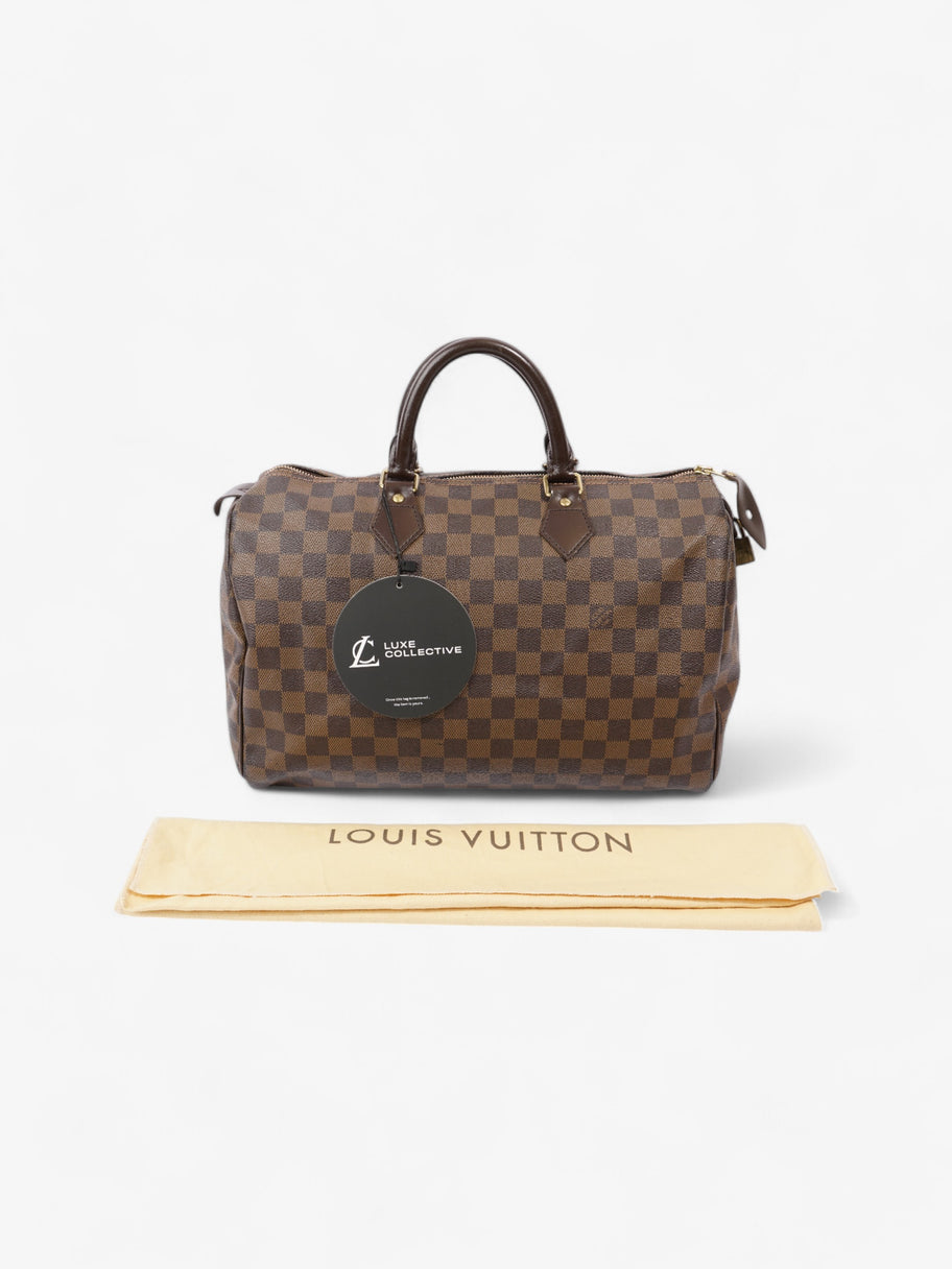 Louis Vuitton Speedy Damier Ebene Canvas 35 Image 10