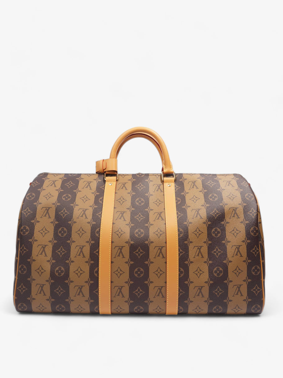 Louis Vuitton x Nigo Keepall Bandouliere Reverse Monogram Canvas 50 Image 5