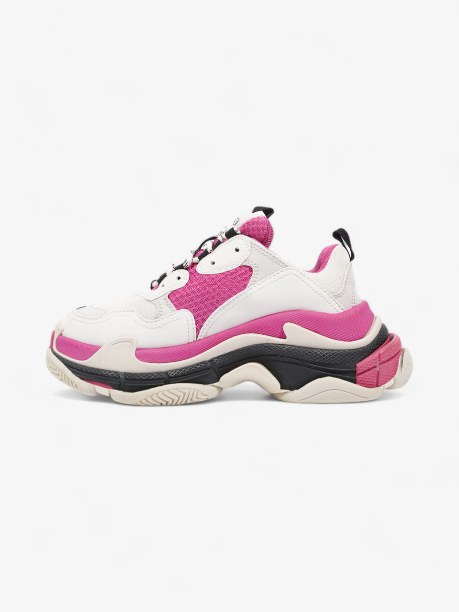 Balenciaga triple s pink and white best sale